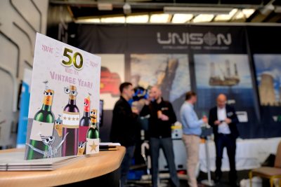 ‘BIG BIRTHDAY BASH’ marks unison’s 50 years of intelligent tube technology