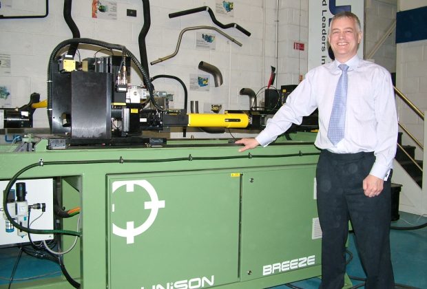 Unison tube bending machine