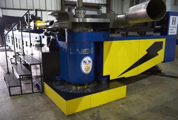 Unison | THINKING BIG: 220 MM PRECISION BENDING AT NEWPORT NEWS SHIPBUILDING 1