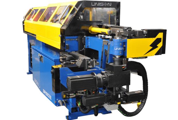 Left right tube bending machine