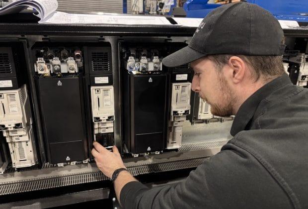 tube bending machine re-control