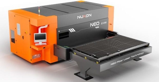Fibre laser cutting machine